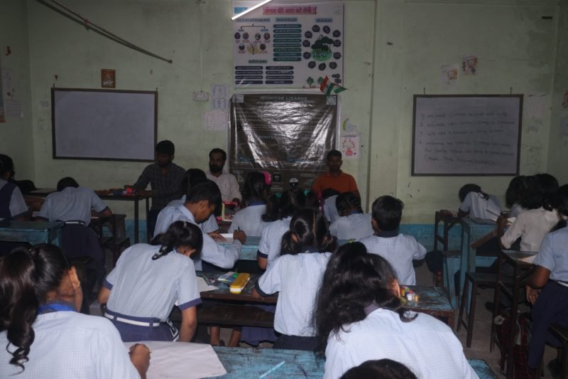 Eco club session, Nalanda